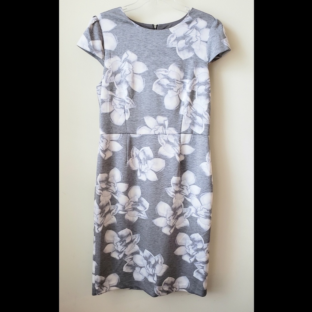 Betsey Johnson Floral Scuba Sheath dress size 14